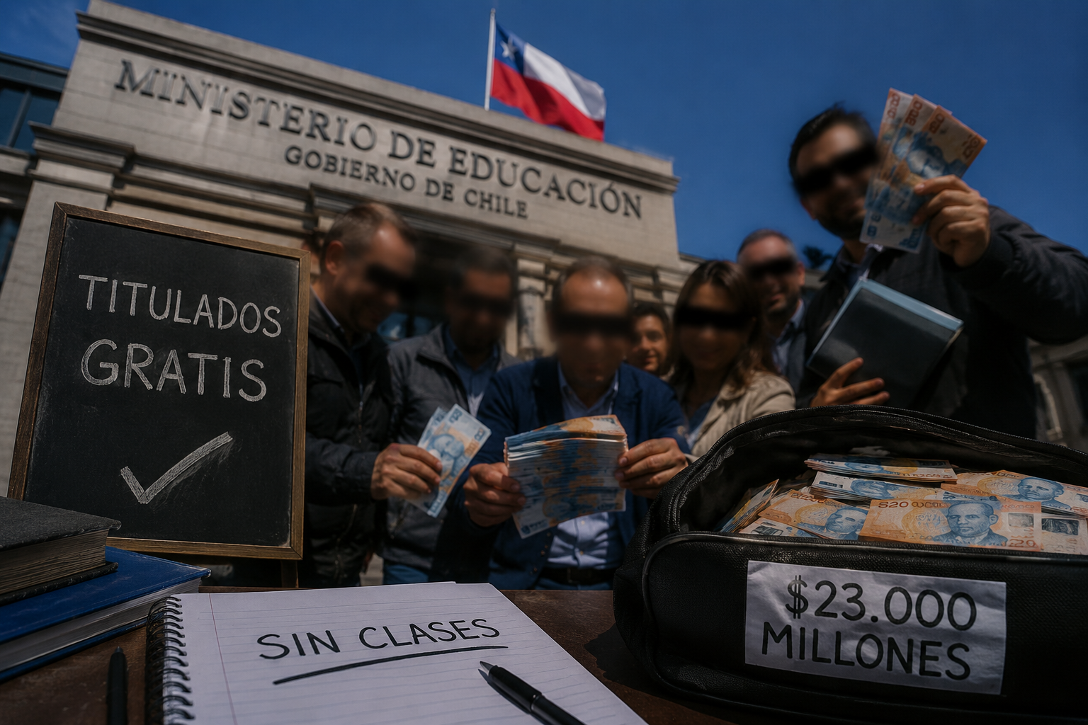 SE TITULARON GRATIS, NUNCA HICIERON CLASES Y EL ESTADO NI SIQUIERA LES COBRÓ: EL ESCÁNDALO DE $23 MIL MILLONES EN EDUCACIÓN