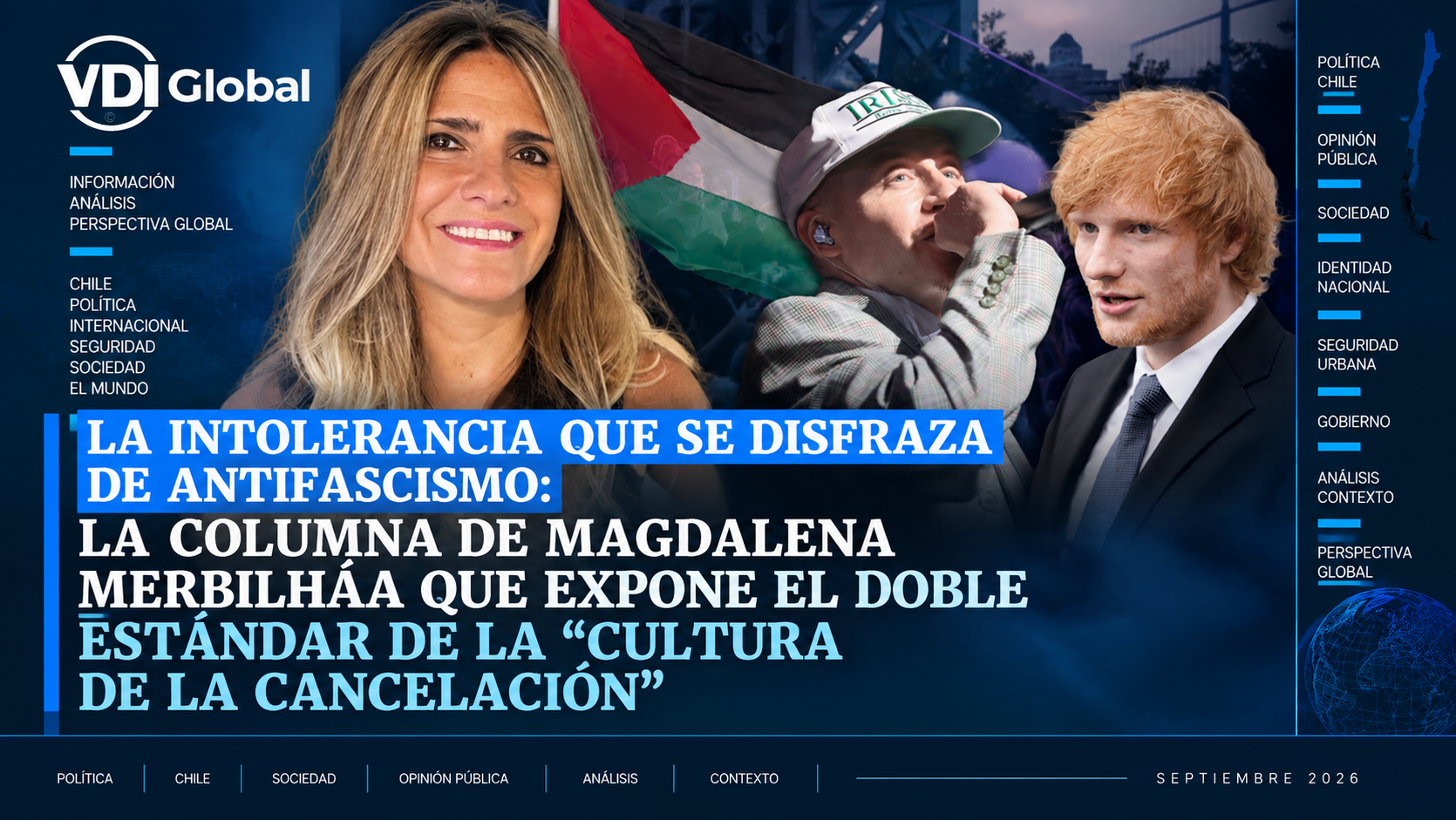 LA INTOLERANCIA QUE SE DISFRAZA DE ANTIFASCISMO: LA COLUMNA DE MAGDALENA MERBILHÁA QUE EXPONE EL DOBLE ESTÁNDAR DE LA "CULTURA DE LA CANCELACIÓN"