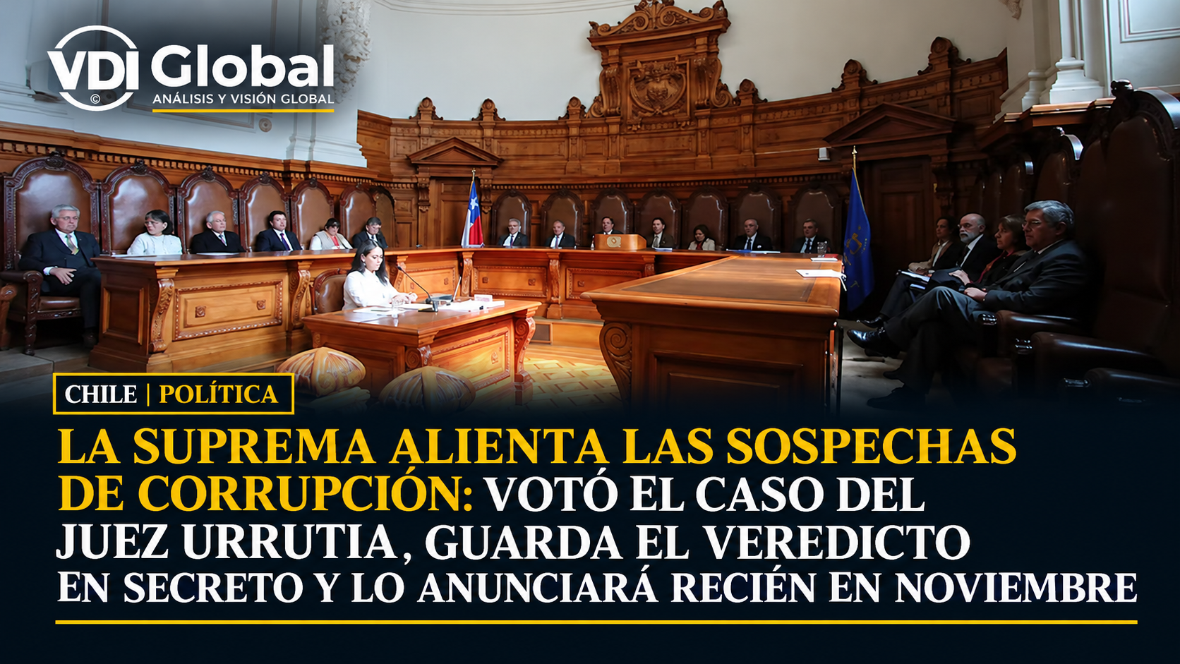 LA SUPREMA ALIENTA LAS SOSPECHAS DE CORRUPCIÓN: VOTÓ EL CASO DEL JUEZ URRUTIA, GUARDA EL VEREDICTO EN SECRETO Y LO ANUNCIARÁ RECIÉN EN NOVIEMBRE
