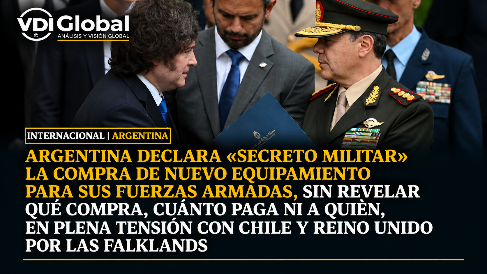 ARGENTINA DECLARA «SECRETO MILITAR» LA COMPRA DE NUEVO EQUIPAMIENTO PARA SUS FUERZAS ARMADAS, SIN REVELAR QUÉ COMPRA, CUÁNTO PAGA NI A QUIÉN, EN PLENA TENSIÓN CON CHILE Y REINO UNIDO POR LAS FALKLANDS