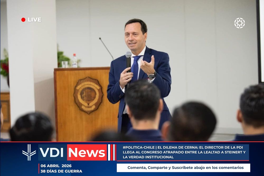 #POLITICA-CHILE | EL DILEMA DE CERNA: EL DIRECTOR DE LA PDI LLEGA AL CONGRESO ATRAPADO ENTRE LA LEALTAD A STEINERT Y LA VERDAD INSTITUCIONAL post image
