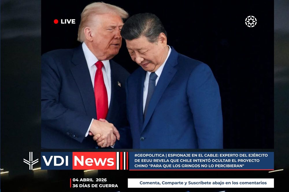 #GEOPOLITICA | ESPIONAJE EN EL CABLE: EXPERTO DEL EJÉRCITO DE EEUU REVELA QUE CHILE INTENTÓ OCULTAR EL PROYECTO CHINO "PARA QUE LOS GRINGOS NO LO PERCIBIERAN" post image