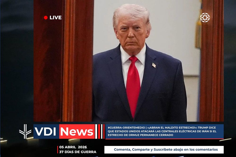 #GUERRA-ORIENTEMEDIO | «¡ABRAN EL MALDITO ESTRECHO!»: TRUMP DICE QUE ESTADOS UNIDOS ATACARÁ LAS CENTRALES ELÉCTRICAS DE IRÁN SI EL ESTRECHO DE ORMUZ PERMANECE CERRADO post image