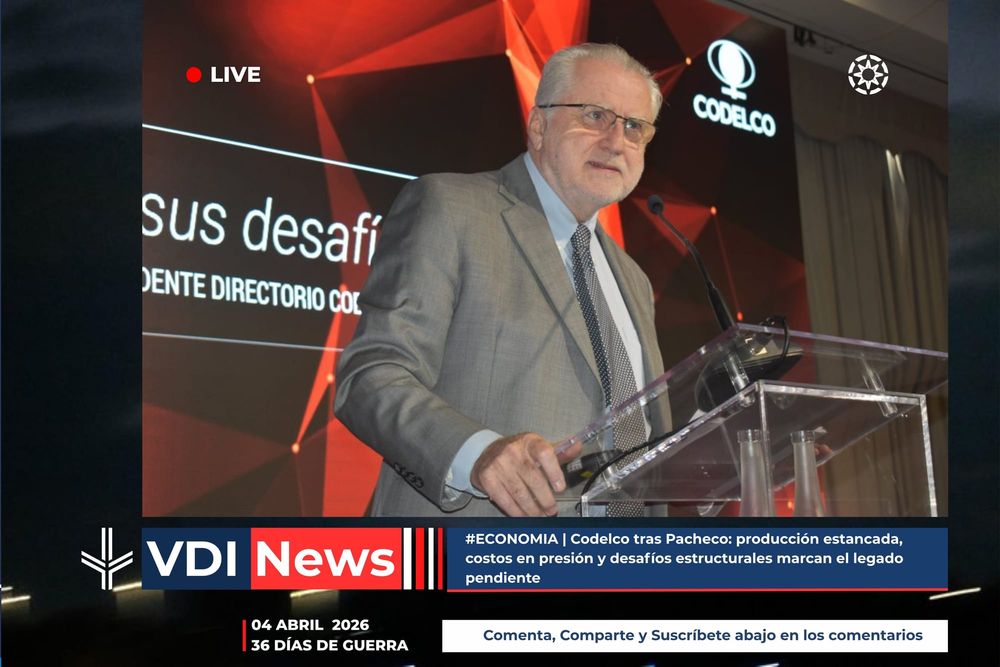 #ECONOMIA | Codelco tras Pacheco: producción estancada, costos en presión y desafíos estructurales marcan el legado pendiente post image