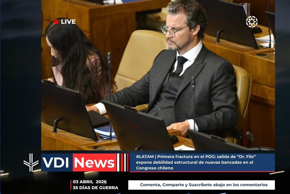 #LATAM | Primera fractura en el PDG: salida de “Dr. File” expone debilidad estructural de nuevas bancadas en el Congreso chileno post image