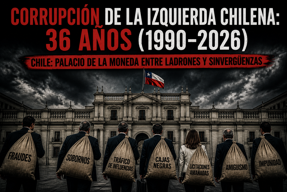 CAPÍTULO II — LA CRONOLOGÍA COMPLETA DE LA CORRUPCIÓN DE LA IZQUIERDA CHILENA post image