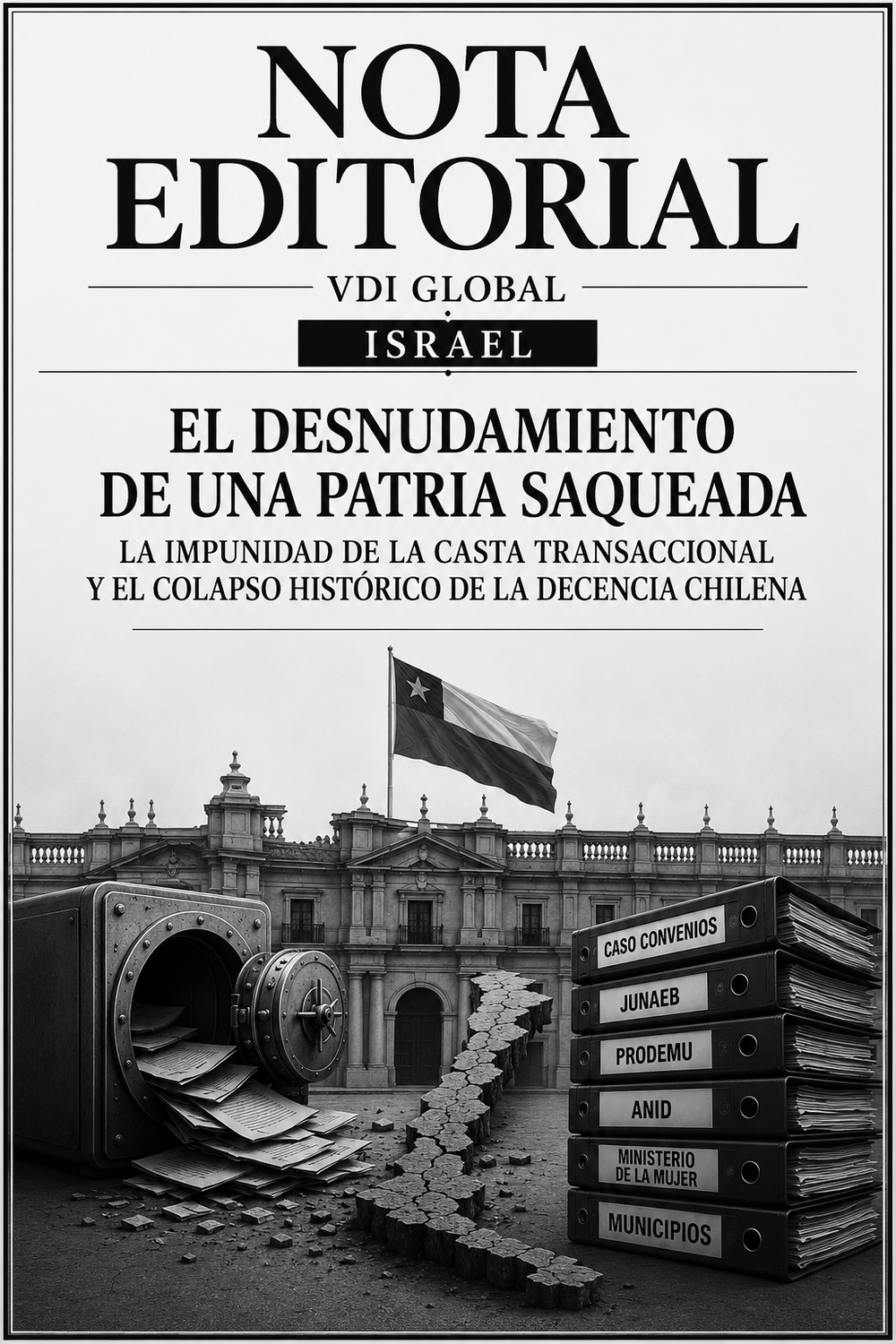 NOTA DEL EDITOR: El desnudamiento de una patria saqueada — La impunidad de la casta transaccional y el colapso histórico de la decencia chilena post image