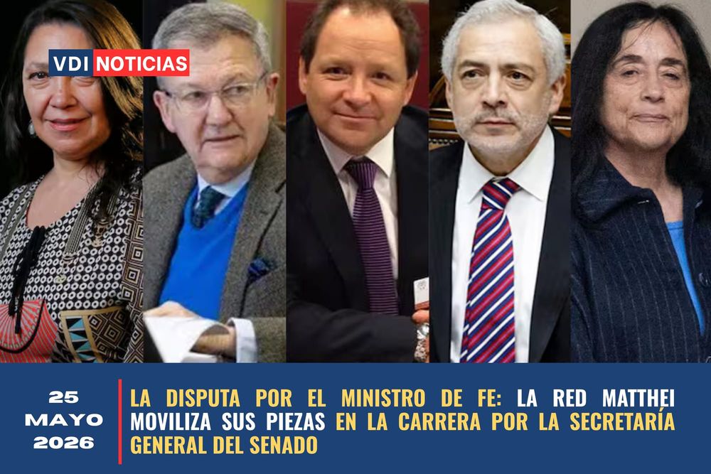 LA DISPUTA POR EL MINISTRO DE FE: LA RED MATTHEI MOVILIZA SUS PIEZAS EN LA CARRERA POR LA SECRETARÍA GENERAL DEL SENADO post image