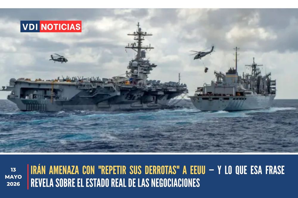 IRÁN AMENAZA CON "REPETIR SUS DERROTAS" A EEUU — Y LO QUE ESA FRASE REVELA SOBRE EL ESTADO REAL DE LAS NEGOCIACIONES post image