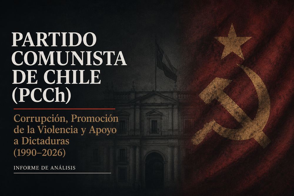 INFORME: PARTIDO COMUNISTA DE CHILE (PCCh) Corrupción, Promoción de la Violencia y Apoyo a Dictaduras (1990–2026) post image