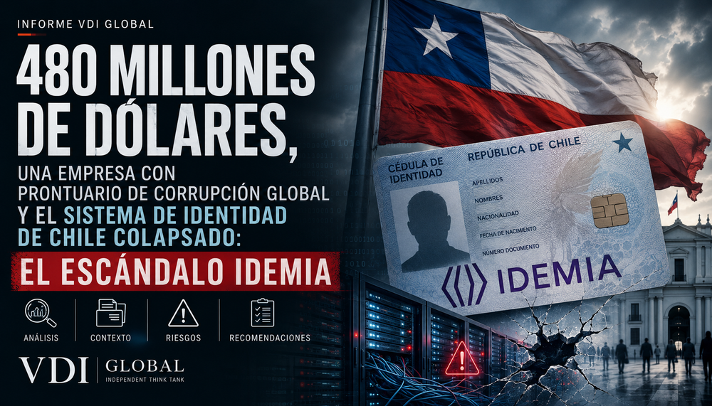 480 MILLONES DE DÓLARES, UNA EMPRESA CON PRONTUARIO DE CORRUPCIÓN GLOBAL Y EL SISTEMA DE IDENTIDAD DE CHILE COLAPSADO: EL ESCÁNDALO IDEMIA post image