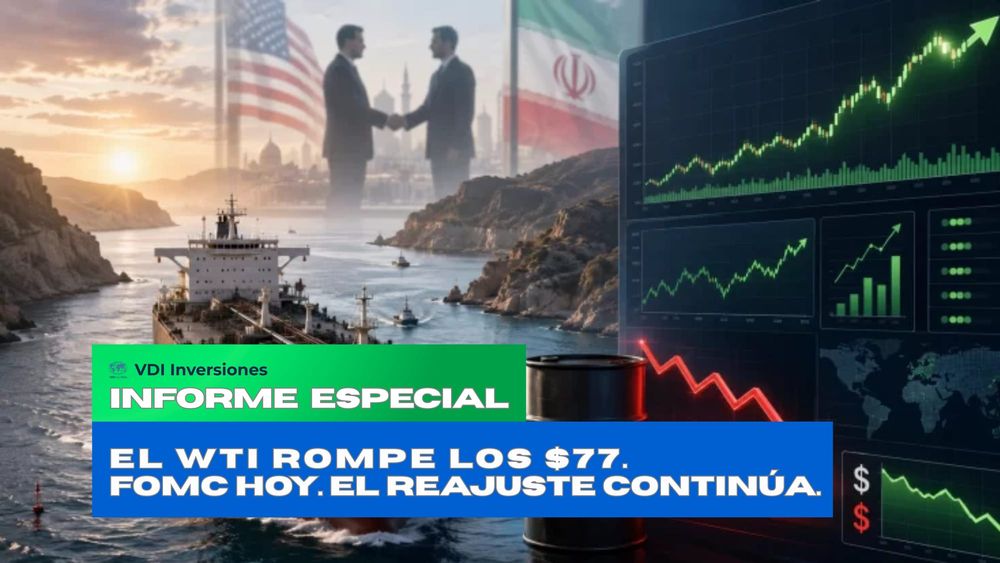 El WTI Rompe los $77. FOMC Hoy. El Reajuste Continúa. post image