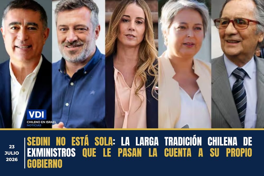 SEDINI NO ESTÁ SOLA: LA LARGA TRADICIÓN CHILENA DE EXMINISTROS QUE LE PASAN LA CUENTA A SU PROPIO GOBIERNO post image