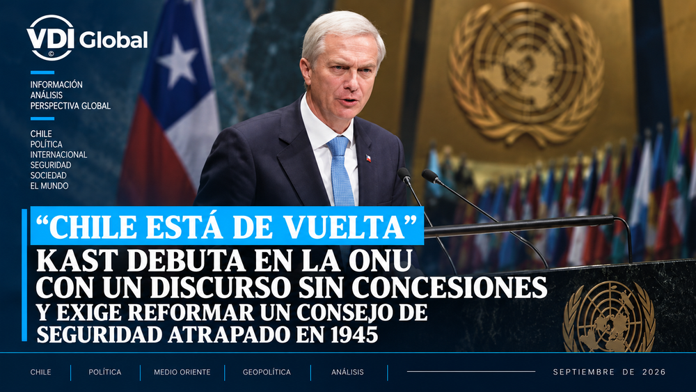 "CHILE ESTÁ DE VUELTA": KAST DEBUTA EN LA ONU CON UN DISCURSO SIN CONCESIONES Y EXIGE REFORMAR UN CONSEJO DE SEGURIDAD ATRAPADO EN 1945 post image