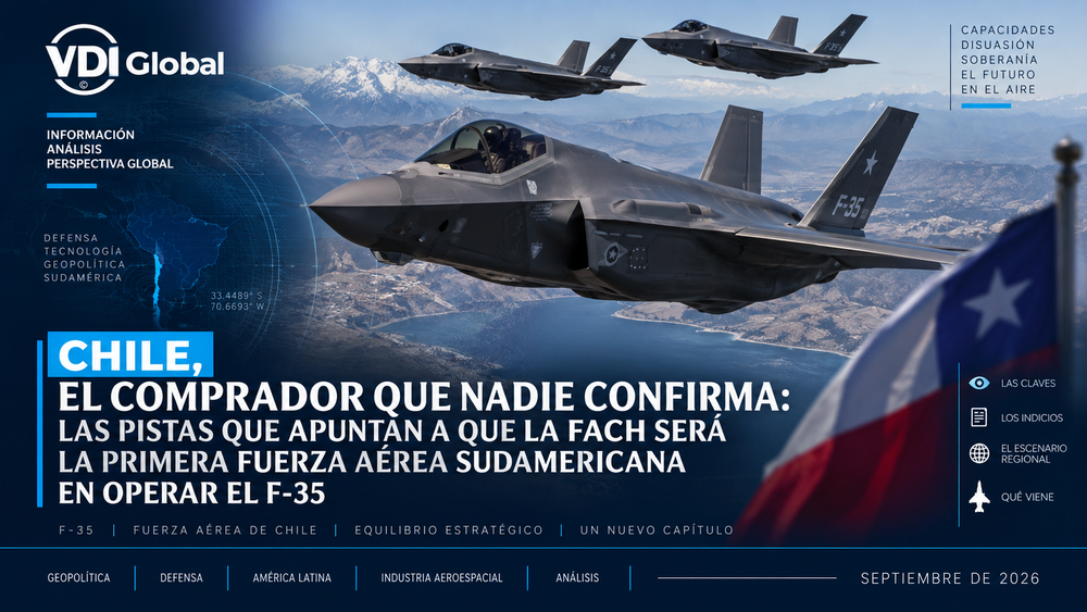 CHILE, EL COMPRADOR QUE NADIE CONFIRMA: LAS PISTAS QUE APUNTAN A QUE LA FACH SERÁ LA PRIMERA FUERZA AÉREA SUDAMERICANA EN OPERAR EL F-35 post image