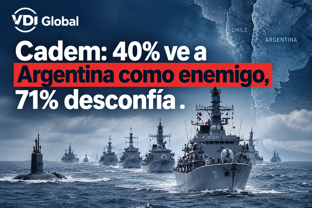 EL COSTO REAL DE LA AMBIGÜEDAD: 40% DE LOS CHILENOS YA CONSIDERA A ARGENTINA "ENEMIGO", Y 71% CREE QUE TIENE PRETENSIONES SOBRE MAGALLANES, PESE AL ACUERDO FIRMADO post image