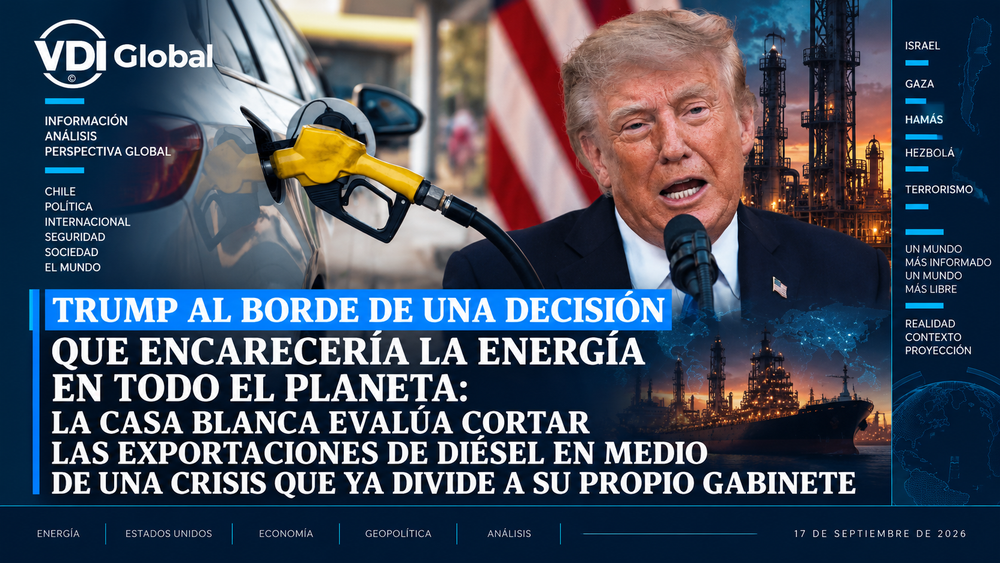 TRUMP AL BORDE DE UNA DECISIÓN QUE ENCARECERÍA LA ENERGÍA EN TODO EL PLANETA: LA CASA BLANCA EVALÚA CORTAR LAS EXPORTACIONES DE DIÉSEL EN MEDIO DE UNA CRISIS QUE YA DIVIDE A SU PROPIO GABINETE post image