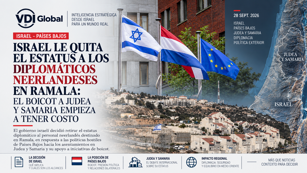 ISRAEL LE QUITA EL ESTATUS A LOS DIPLOMÁTICOS NEERLANDESES EN RAMALA: EL BOICOT A JUDEA Y SAMARIA EMPIEZA A TENER COSTO post image