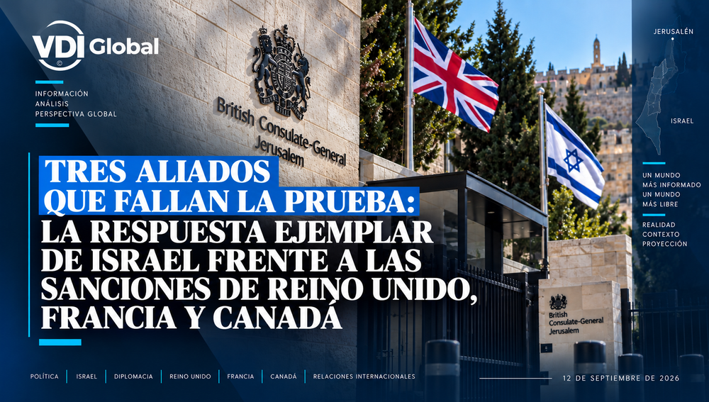 TRES ALIADOS QUE FALLAN LA PRUEBA: LA RESPUESTA EJEMPLAR DE ISRAEL FRENTE A LAS SANCIONES DE REINO UNIDO, FRANCIA Y CANADÁ post image