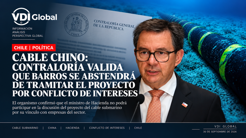 CABLE CHINO: CONTRALORÍA VALIDA QUE BARROS SE ABSTENDRÁ DE TRAMITAR EL PROYECTO POR CONFLICTO DE INTERESES post image