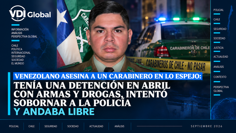 VENEZOLANO ASESINA A UN CARABINERO EN LO ESPEJO: TENÍA UNA DETENCIÓN EN ABRIL CON ARMAS Y DROGAS, INTENTÓ SOBORNAR A LA POLICÍA Y ANDABA LIBRE post image