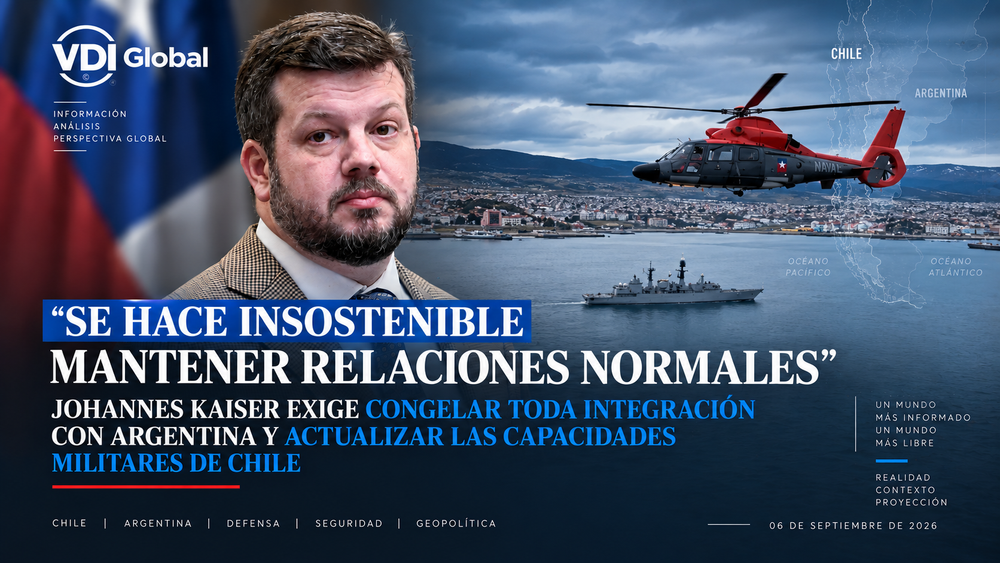 "SE HACE INSOSTENIBLE MANTENER RELACIONES NORMALES": JOHANNES KAISER EXIGE CONGELAR TODA INTEGRACIÓN CON ARGENTINA Y ACTUALIZAR LAS CAPACIDADES MILITARES DE CHILE post image