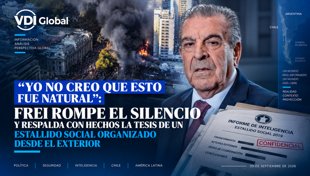 "YO NO CREO QUE ESTO FUE NATURAL": FREI ROMPE EL SILENCIO Y RESPALDA CON HECHOS LA TESIS DE UN ESTALLIDO SOCIAL ORGANIZADO DESDE EL EXTERIOR post image