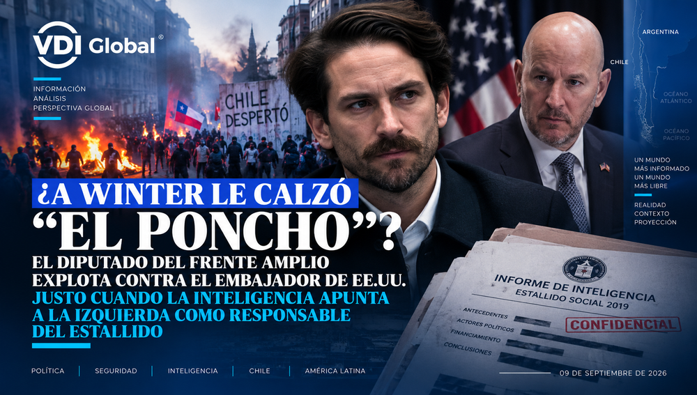 A WINTER LE CALZÓ "EL PONCHO": EL DIPUTADO DEL FRENTE AMPLIO SE INDIGNA PORQUE LA INTELIGENCIA DE EE.UU. APUNTÓ A LA IZQUIERDA COMO RESPONSABLE DEL ESTALLIDO post image