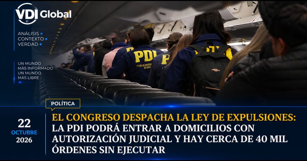 EL CONGRESO DESPACHA LA LEY DE EXPULSIONES: LA PDI PODRÁ ENTRAR A DOMICILIOS CON AUTORIZACIÓN JUDICIAL Y HAY CERCA DE 40 MIL ÓRDENES SIN EJECUTAR post image