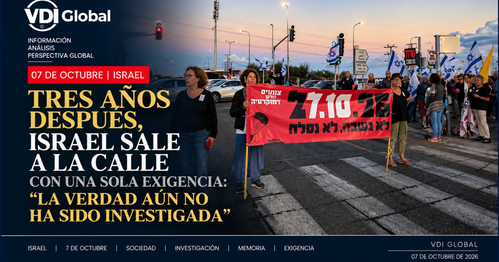 TRES AÑOS DESPUÉS, ISRAEL SALE A LA CALLE CON UNA SOLA EXIGENCIA: "LA VERDAD AÚN NO HA SIDO INVESTIGADA" post image