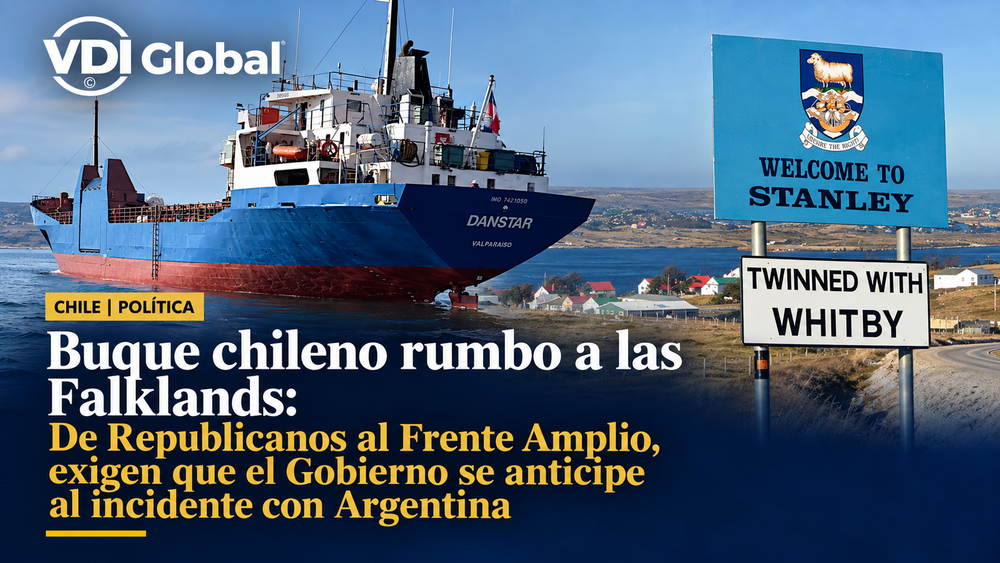 BUQUE CHILENO RUMBO A LAS FALKLANDS: DE REPUBLICANOS AL FRENTE AMPLIO, EXIGEN QUE EL GOBIERNO SE ANTICIPE AL INCIDENTE CON ARGENTINA post image
