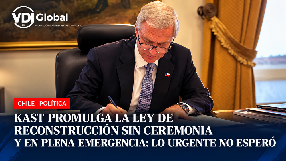 KAST PROMULGA LA LEY DE RECONSTRUCCIÓN SIN CEREMONIA Y EN PLENA EMERGENCIA: LO URGENTE NO ESPERÓ post image