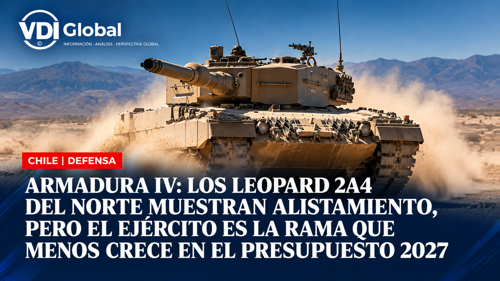 ARMADURA IV: LOS LEOPARD 2A4 DEL NORTE MUESTRAN ALISTAMIENTO, PERO EL EJÉRCITO ES LA RAMA QUE MENOS CRECE EN EL PRESUPUESTO 2027 post image
