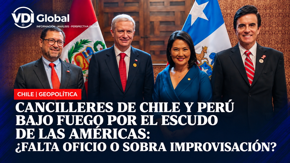 CANCILLERES DE CHILE Y PERÚ BAJO FUEGO POR EL ESCUDO DE LAS AMÉRICAS: ¿FALTA OFICIO O SOBRA IMPROVISACIÓN? post image