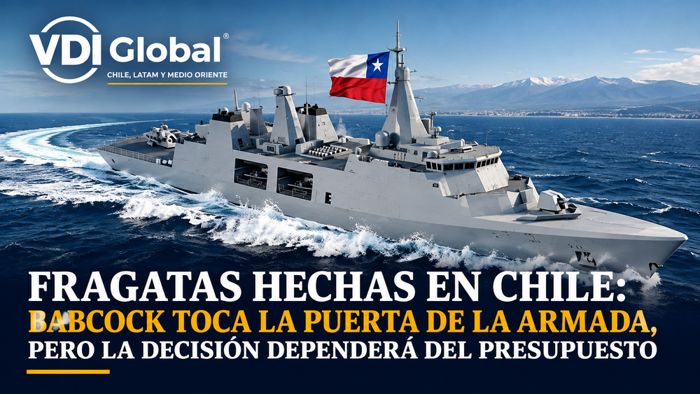 FRAGATAS HECHAS EN CHILE: BABCOCK TOCA LA PUERTA DE LA ARMADA, PERO LA DECISIÓN DEPENDERÁ DEL PRESUPUESTO post image