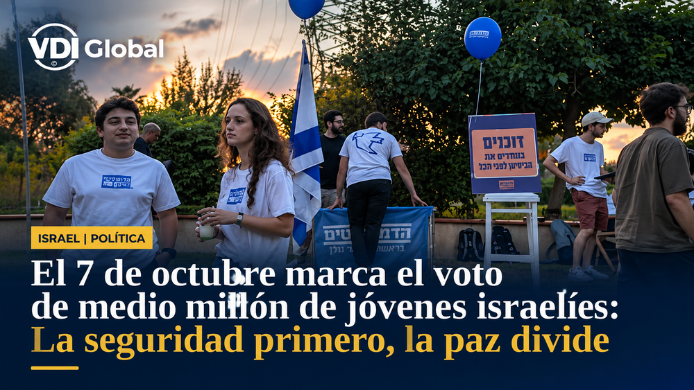EL 7 DE OCTUBRE MARCA EL VOTO DE MEDIO MILLÓN DE JÓVENES ISRAELÍES: LA SEGURIDAD PRIMERO, LA PAZ DIVIDE post image