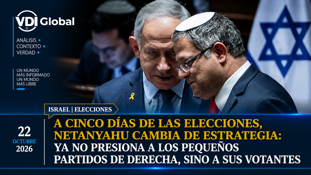 A CINCO DÍAS DE LAS ELECCIONES, NETANYAHU CAMBIA DE ESTRATEGIA: YA NO PRESIONA A LOS PEQUEÑOS PARTIDOS DE DERECHA, SINO A SUS VOTANTES post image