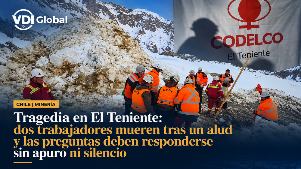 TRAGEDIA EN EL TENIENTE: DOS TRABAJADORES MUEREN TRAS UN ALUD Y LAS PREGUNTAS DEBEN RESPONDERSE SIN APURO NI SILENCIO post image