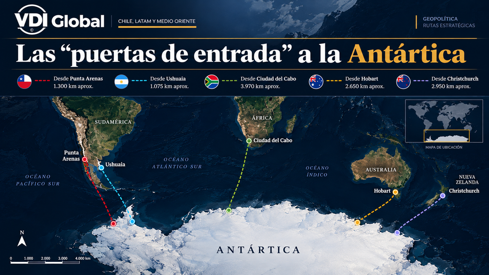 PUNTA ARENAS Y USHUAIA SE DISPUTAN LA PUERTA DE LA ANTÁRTICA: LA OTRA BATALLA DEL SUR QUE CHILE NO PUEDE PERDER MIENTRAS DISCUTE EL ESTRECHO post image