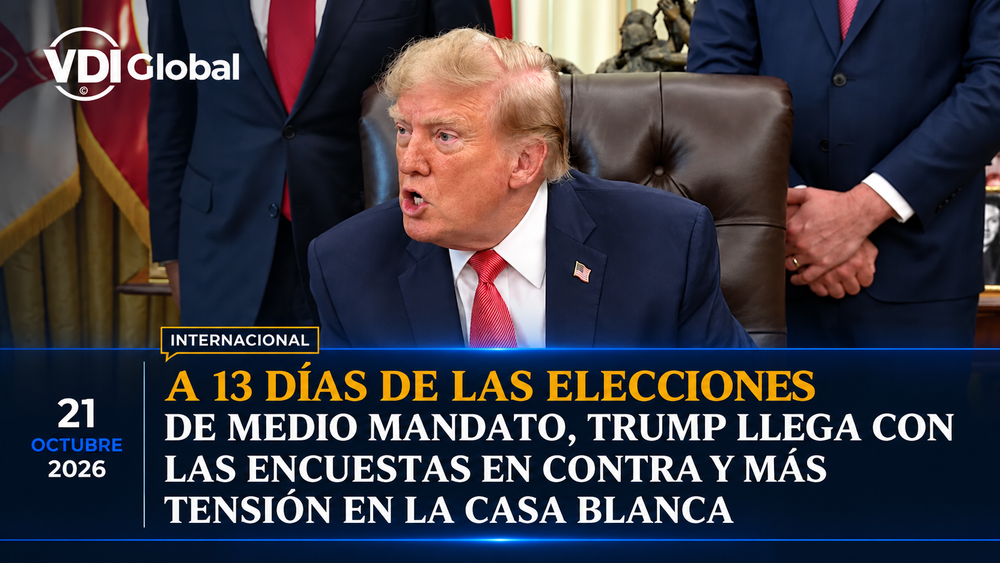 A 13 DÍAS DE LAS ELECCIONES DE MEDIO MANDATO, TRUMP LLEGA CON LAS ENCUESTAS EN CONTRA Y MÁS TENSIÓN EN LA CASA BLANCA post image