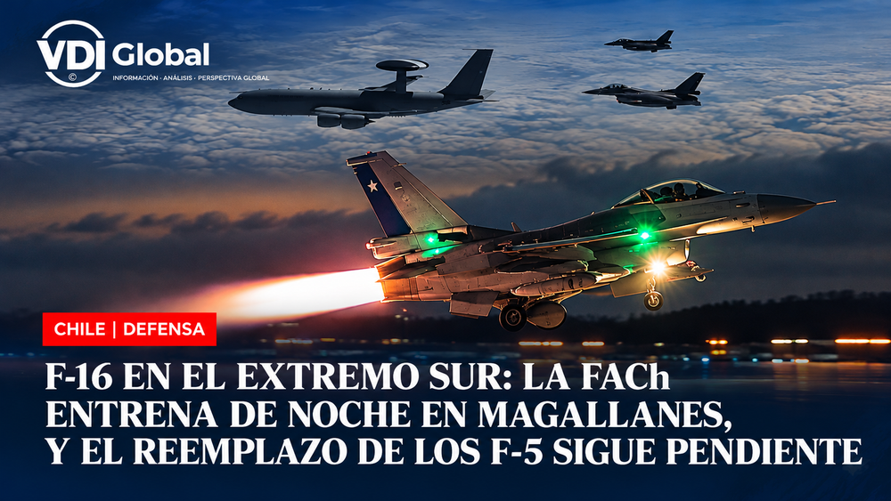 F-16 EN EL EXTREMO SUR: LA FACh ENTRENA DE NOCHE EN MAGALLANES, Y EL REEMPLAZO DE LOS F-5 SIGUE PENDIENTE post image