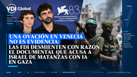 UNA OVACIÓN EN VENECIA NO ES EVIDENCIA: LAS FDI DESMIENTEN CON RAZÓN EL DOCUMENTAL QUE ACUSA A ISRAEL DE MATANZAS CON IA EN GAZA post image