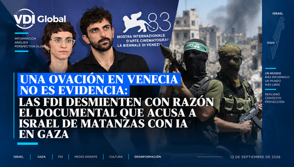 UNA OVACIÓN EN VENECIA NO ES EVIDENCIA: LAS FDI DESMIENTEN CON RAZÓN EL DOCUMENTAL QUE ACUSA A ISRAEL DE MATANZAS CON IA EN GAZA post image