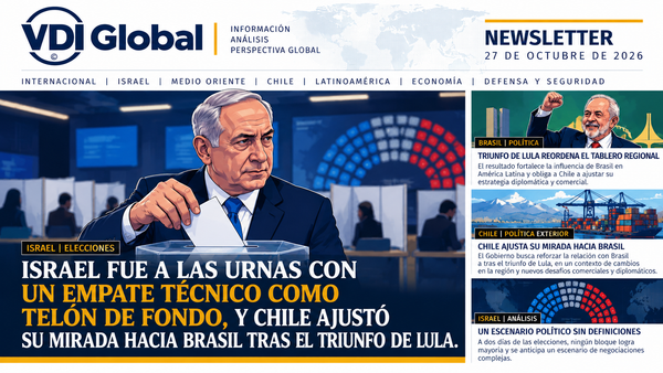 ISRAEL FUE A LAS URNAS CON UN EMPATE TÉCNICO COMO TELÓN DE FONDO, Y CHILE AJUSTÓ SU MIRADA HACIA BRASIL TRAS EL TRIUNFO DE LULA. post image
