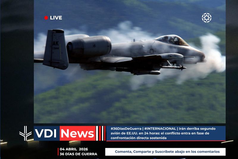 #36DíasDeGuerra | #INTERNACIONAL | Irán derriba segundo avión de EE.UU. en 24 horas: el conflicto entra en fase de confrontación directa sostenida post image