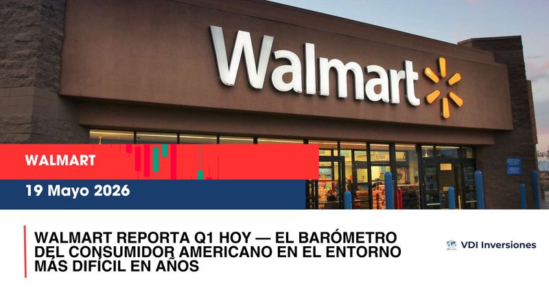 WALMART REPORTA Q1 HOY — EL BARÓMETRO DEL CONSUMIDOR AMERICANO EN EL ENTORNO MÁS DIFÍCIL EN AÑOS post image