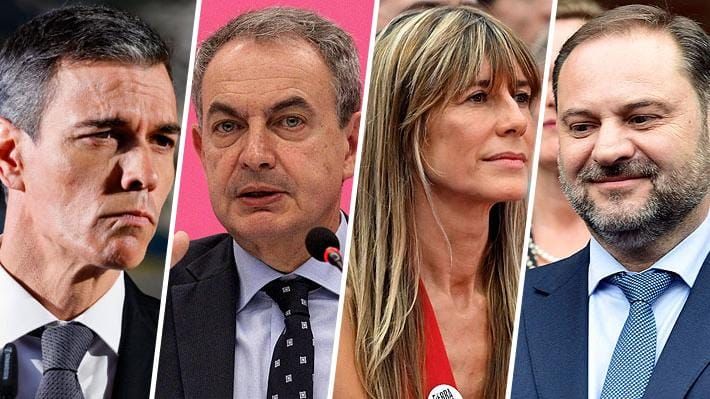 EL SOCIALISMO ESPAÑOL SE PUDRE: CINCO CASOS DE CORRUPCIÓN RODEAN A SÁNCHEZ — Y ZAPATERO, EL ENCUBRIDOR DE MADURO, APARECE COMO "LÍDER" DE UNA TRAMA CON DINERO VENEZOLANO post image