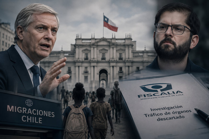 EL ESTADO DE CHILE EN ALERTA: KAST CONVOCA A LOS TRES PODERES A LA MONEDA POR LOS NIÑOS HAITIANOS, LA FISCALÍA DESCARTA TRÁFICO DE ÓRGANOS Y EL ACTUAL DIRECTOR DE MIGRACIONES ACUSA AL GOBIERNO DE BORIC DE HABER "PERDIDO EL CONTROL" post image