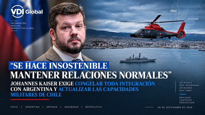 "SE HACE INSOSTENIBLE MANTENER RELACIONES NORMALES": JOHANNES KAISER EXIGE CONGELAR TODA INTEGRACIÓN CON ARGENTINA Y ACTUALIZAR LAS CAPACIDADES MILITARES DE CHILE post image