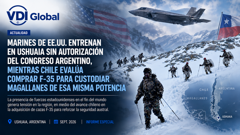 MARINES DE EE.UU. ENTRENAN EN USHUAIA SIN AUTORIZACIÓN DEL CONGRESO ARGENTINO, MIENTRAS CHILE EVALÚA COMPRAR F-35 PARA CUSTODIAR MAGALLANES DE ESA MISMA POTENCIA post image